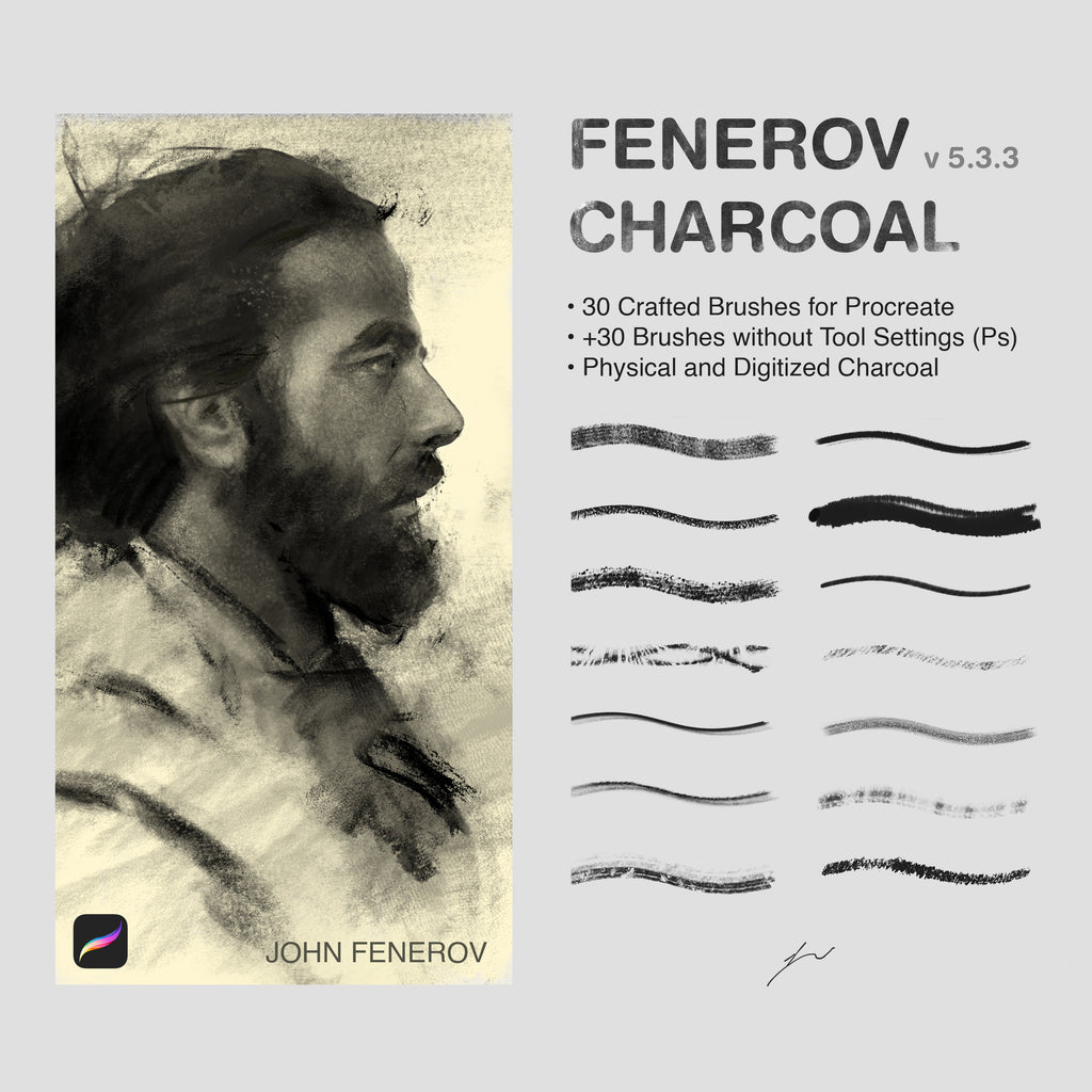 Photoshop & Procreate Brushes