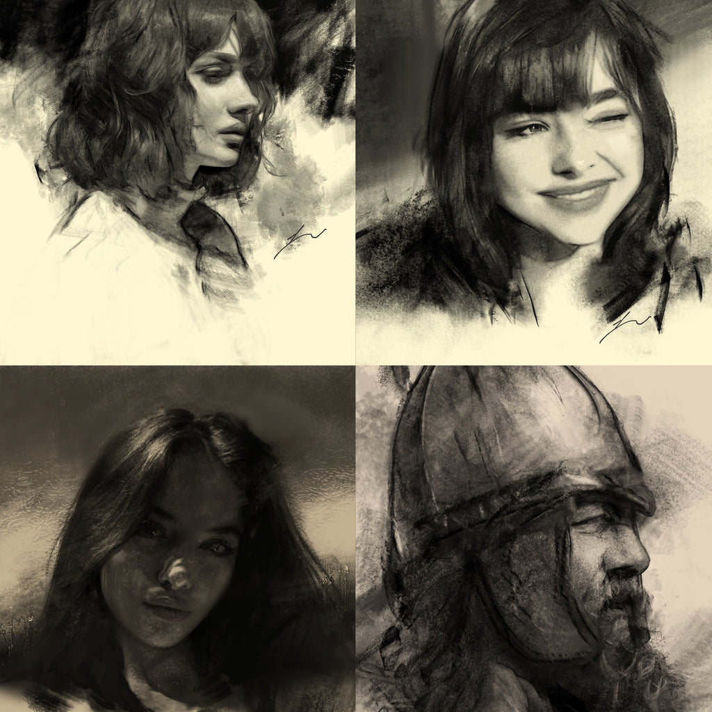 Photoshop & Procreate Brushes